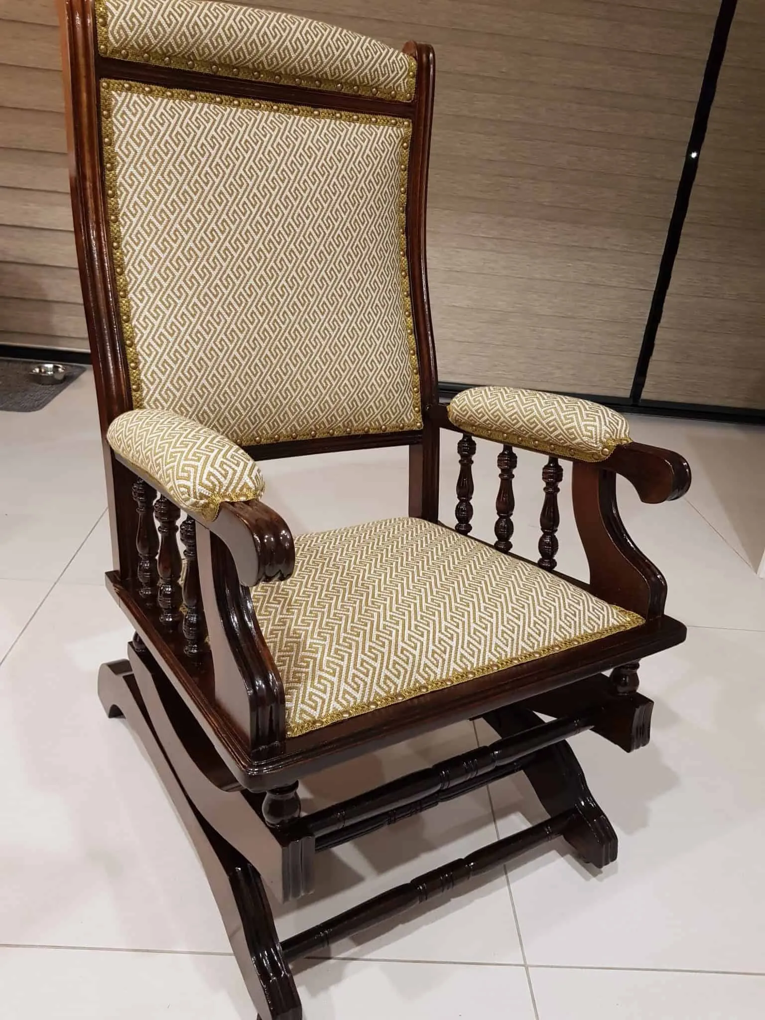 Victorian rocking chair, after