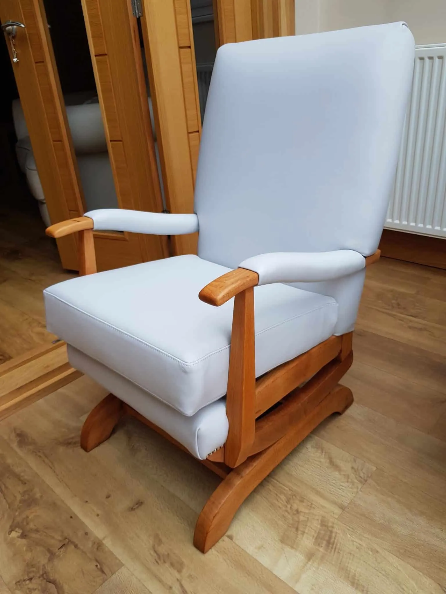 Glider rocker refreshed, after